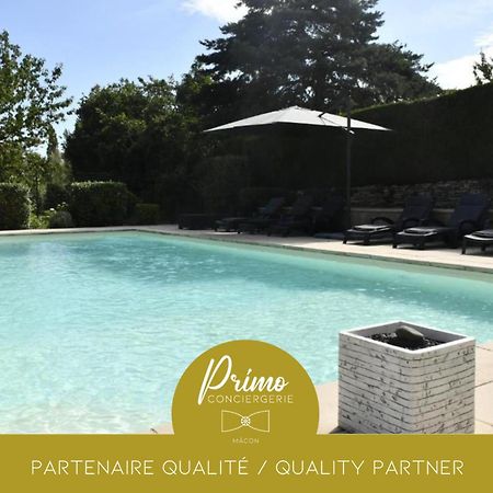 Appartement Wisteria - Piscine - By Primo C0Nciergerie à Azé Extérieur photo